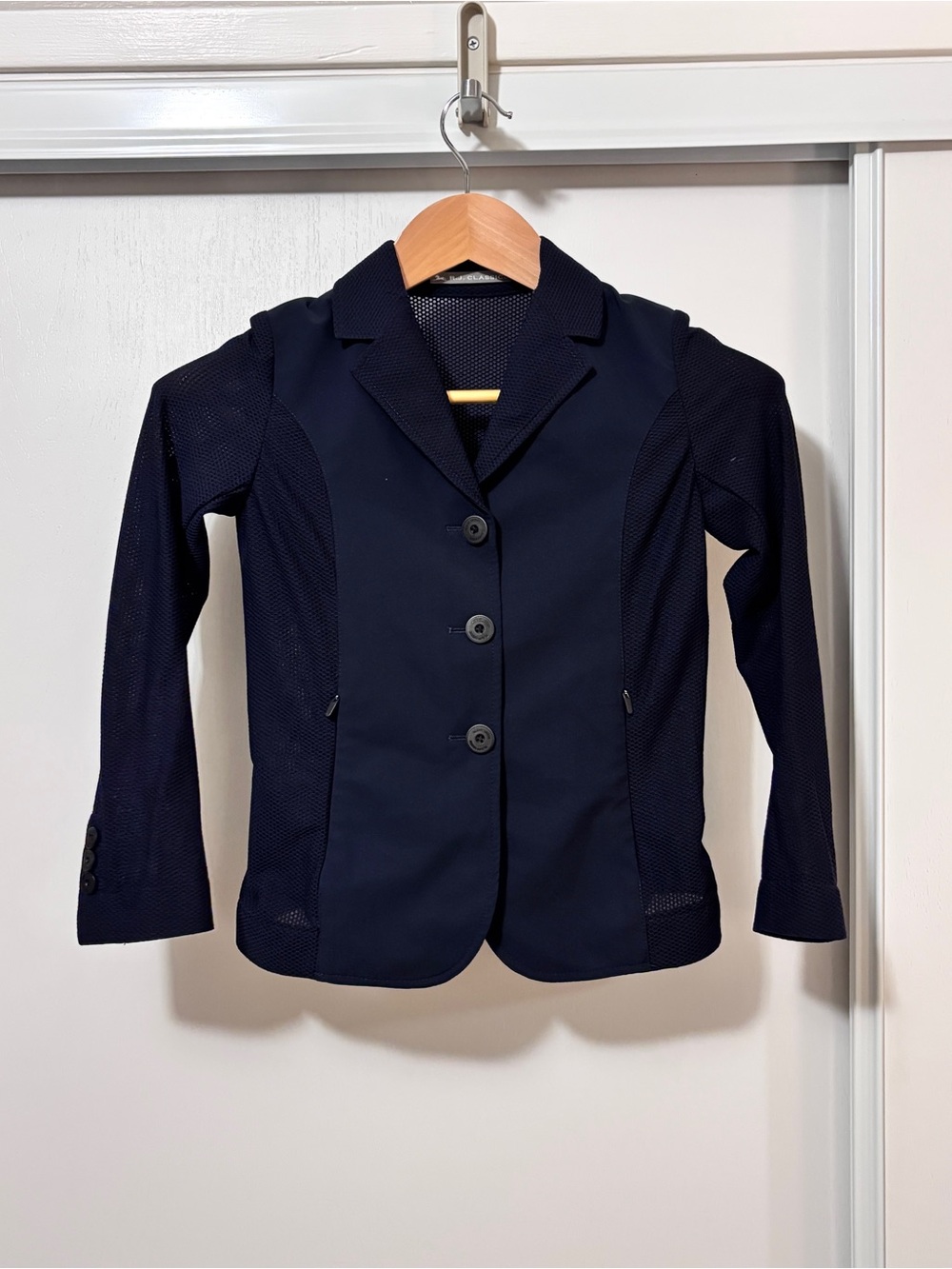 RJ Classics Harmony Jr Mesh Show Coat Size 10R Equestrian Performance Washable
